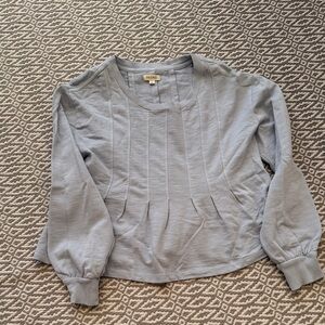 Pilcro Light blue Textured Top